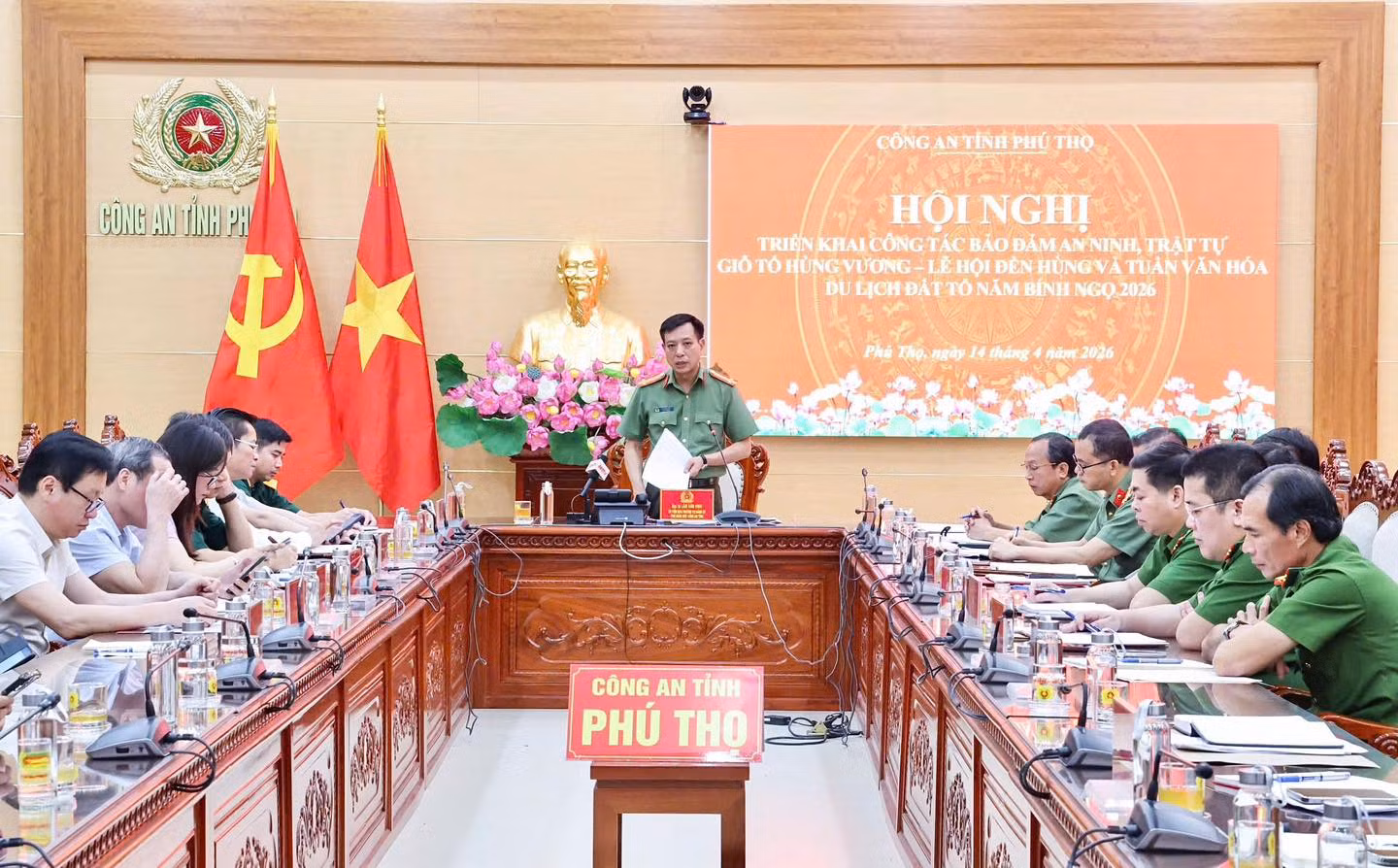 Ứng dụng công nghệ trong công tác đảm bảo an ninh, trật tự Lễ hội Đền Hùng -0