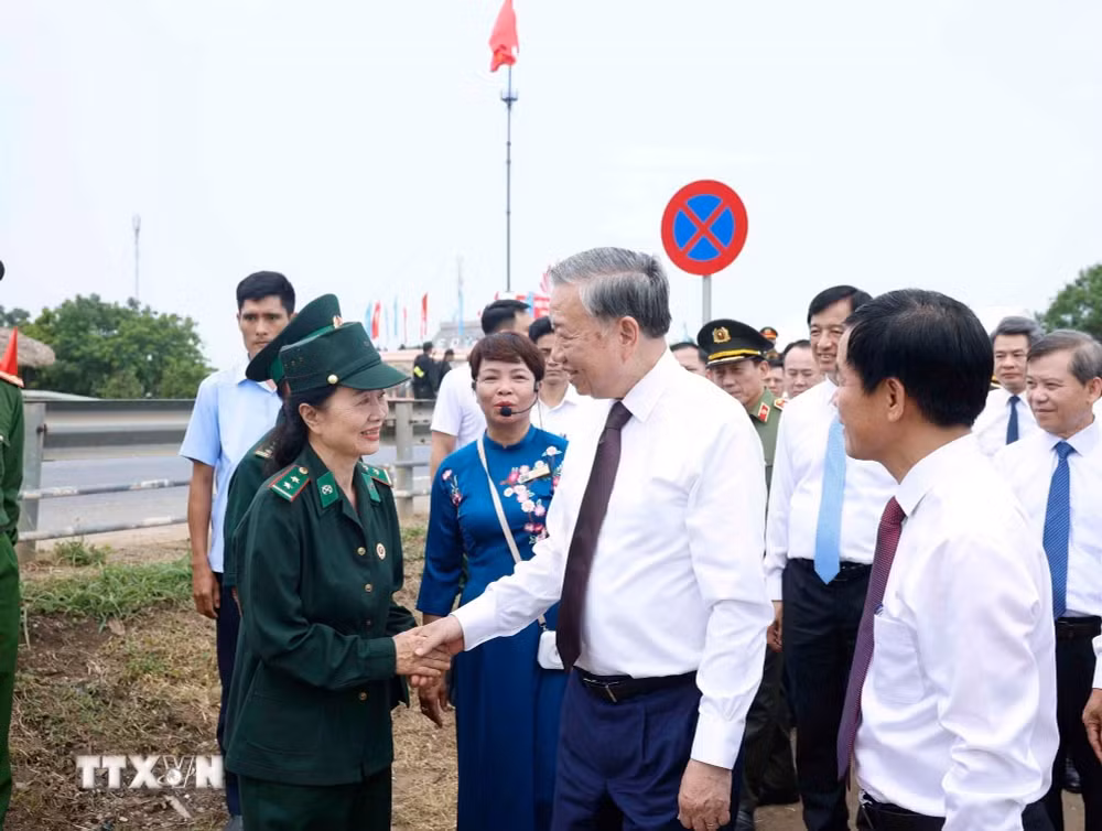 Tổng Bí thư, Chủ tịch nước Tô Lâm dự Lễ thượng cờ 