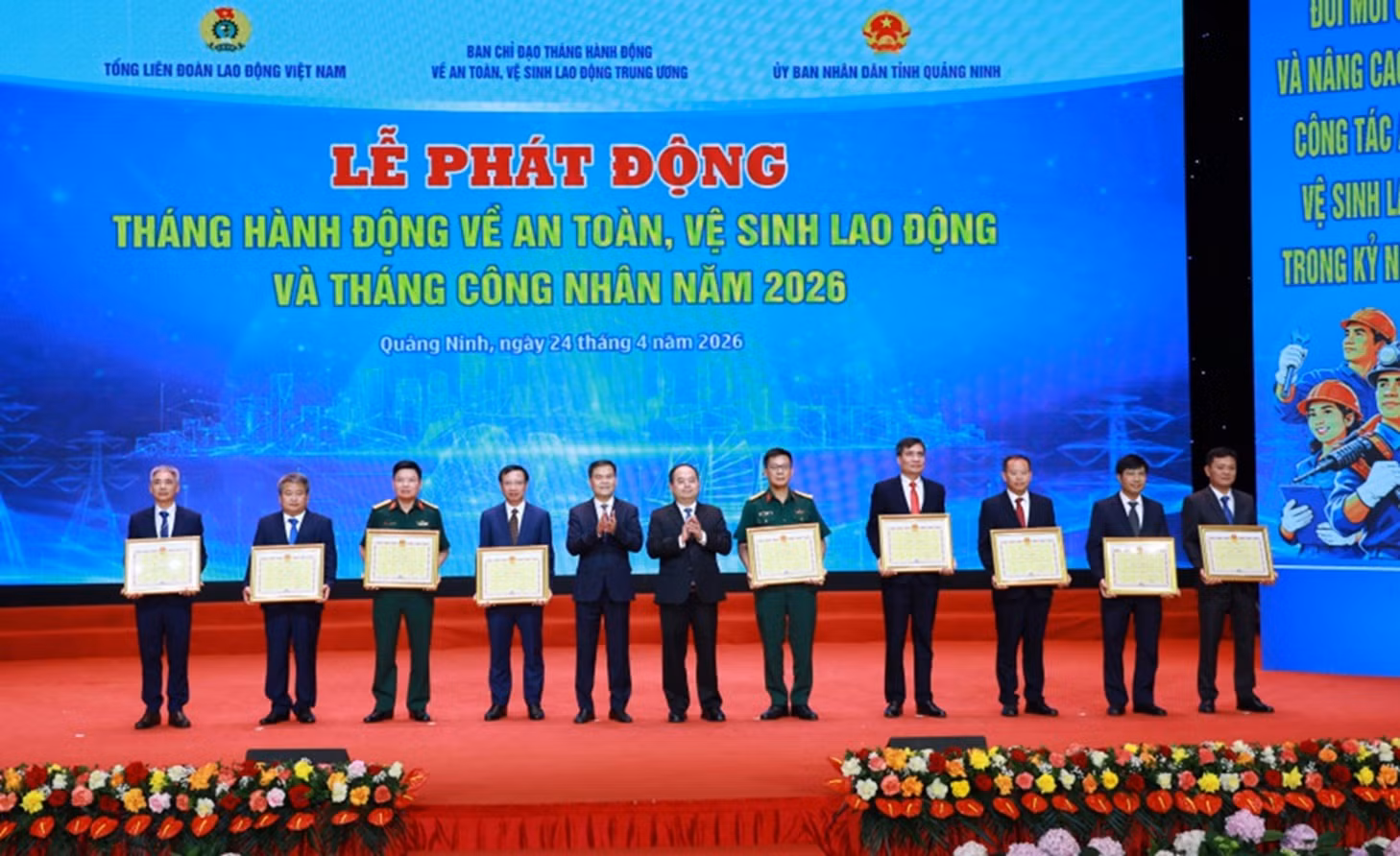 Phát động “Tháng an toàn, vệ sinh lao động – Tháng công nhân” năm 2026 -0