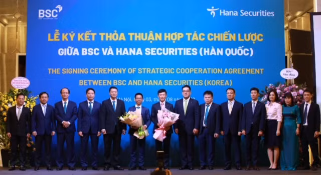 BSC và HSC (Hàn Quốc) ký kết thỏa thuận hợp tác chiến lược -0