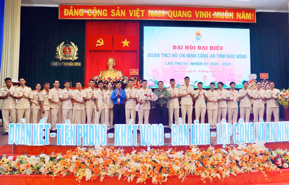 Đoàn Thanh niên Công an Đắk Nông đoàn kết, tiên phong, khát vọng, bản lĩnh, lập công vì ANTQ -0