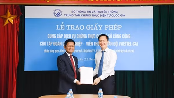Dịch vụ chữ ký số từ xa MySign của Viettel chính thức được cấp phép