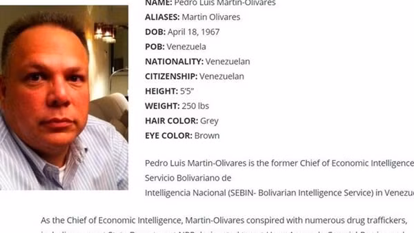 Cựu giám đốc tình báo Venezuela dính nghi án buôn lậu ma túy
