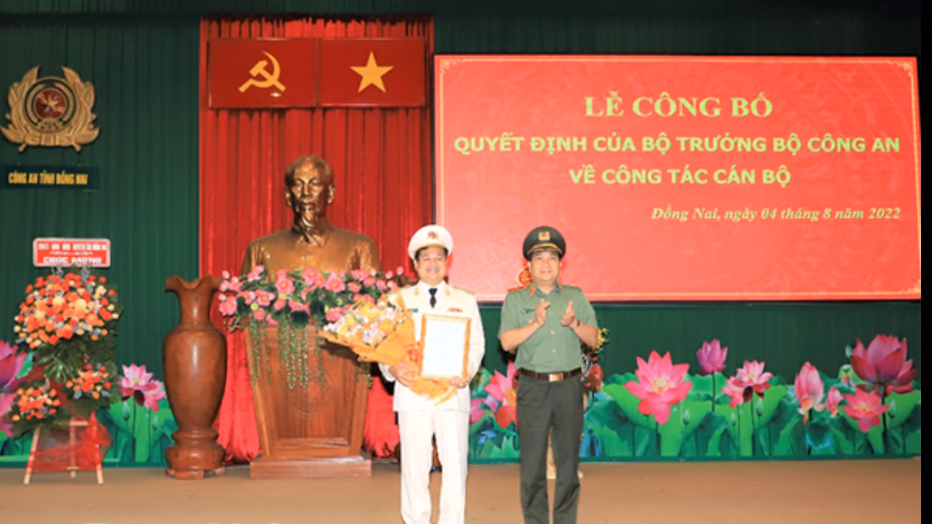 Bổ nhiệm Thượng tá Trần Anh Sơn làm Phó giám đốc Công an tỉnh Đồng Nai -0
