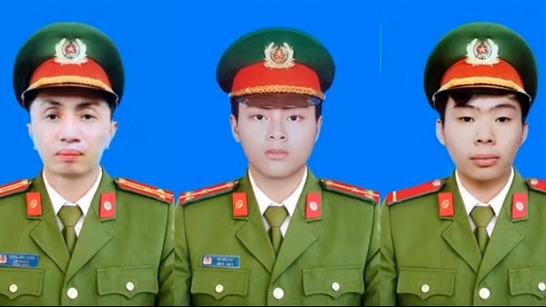 Cấp Bằng "Tổ quốc ghi công" đối với 3 liệt sĩ Công an hy sinh khi chữa cháy