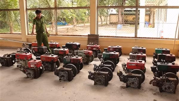 "Đạo chích" gây ra 17 vụ trộm 30 máy dầu