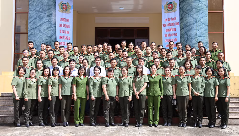 Bộ Công an tập huấn công tác văn hóa, văn nghệ khu vực&nbsp;phía Nam&nbsp;&nbsp;&nbsp; -0