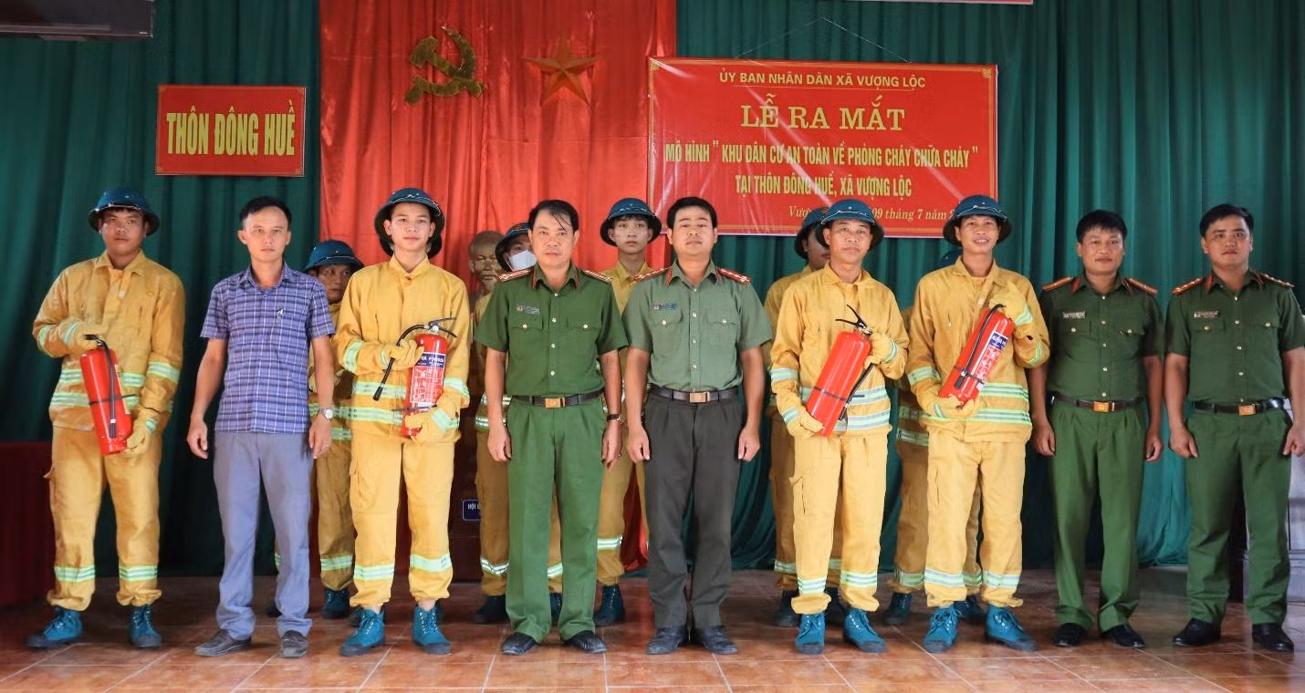 Hiệu quả từ những mô hình “Khu dân cư an toàn về PCCC” -0