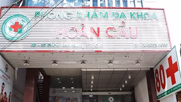 Xử phạt, đình chỉ hoạt động Phòng khám đa khoa Hoàn Cầu do vi phạm có tính lặp lại