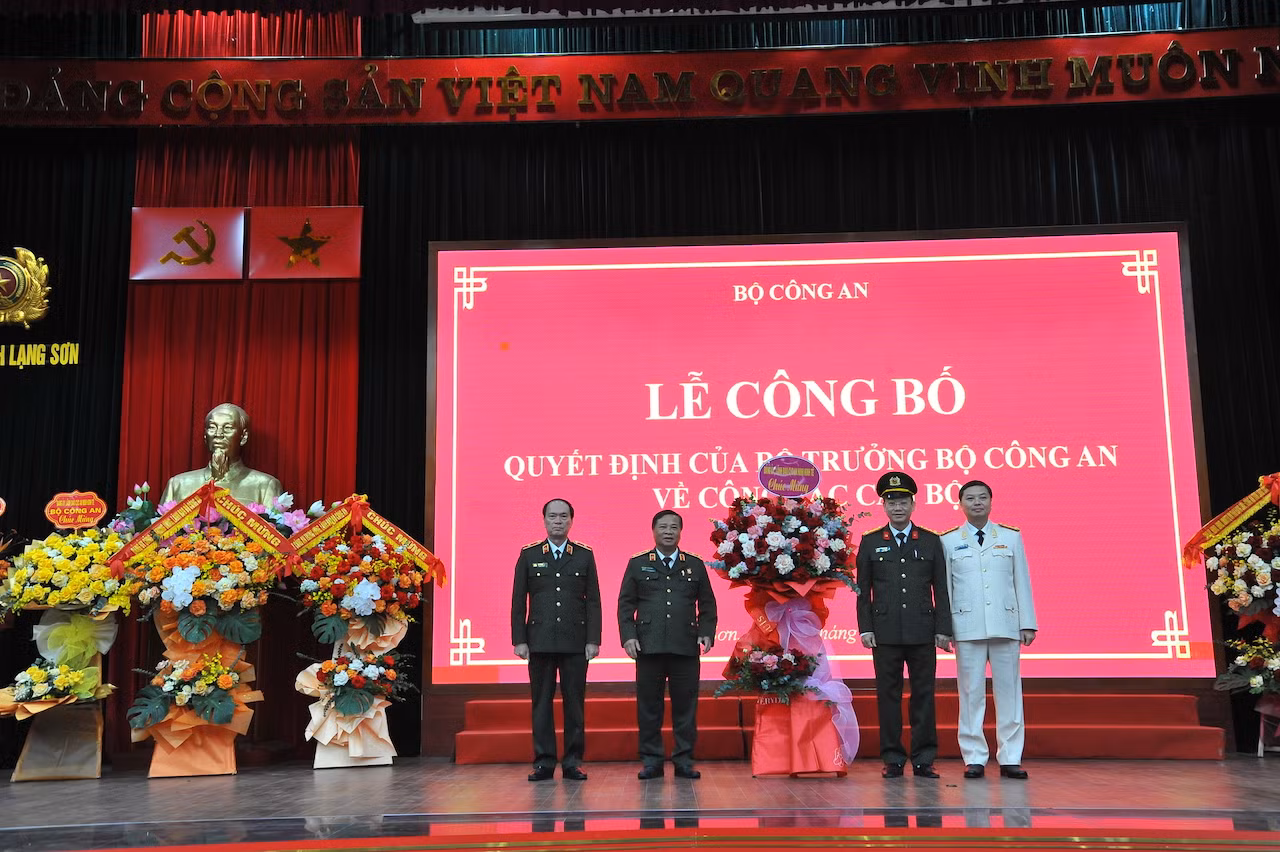 Lạng Sơn có tân Giám đốc Công an tỉnh -1