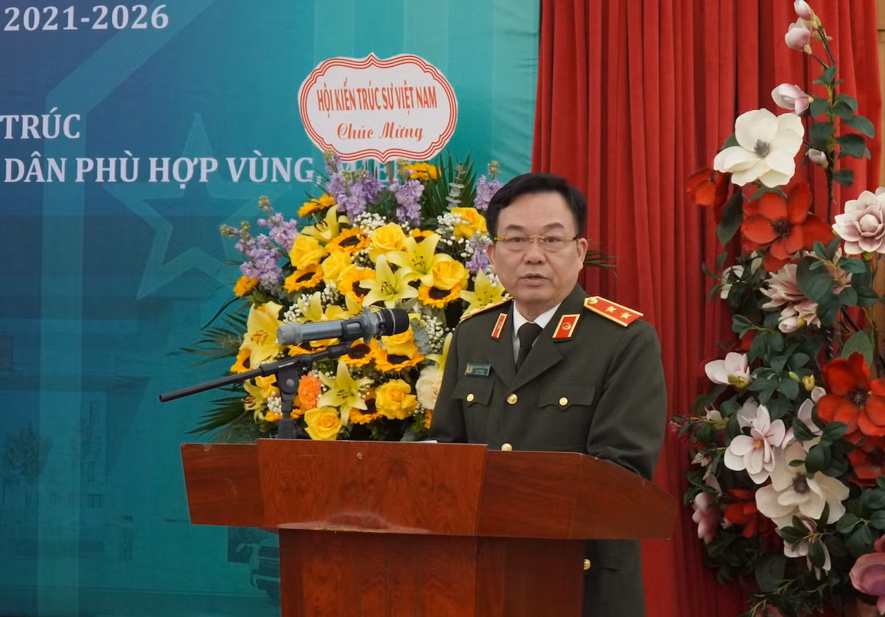 Trao giải Cuộc thi tuyển “Phương án kiến trúc cổng, tường rào áp dụng trong CAND phù hợp với vùng, miền” -0