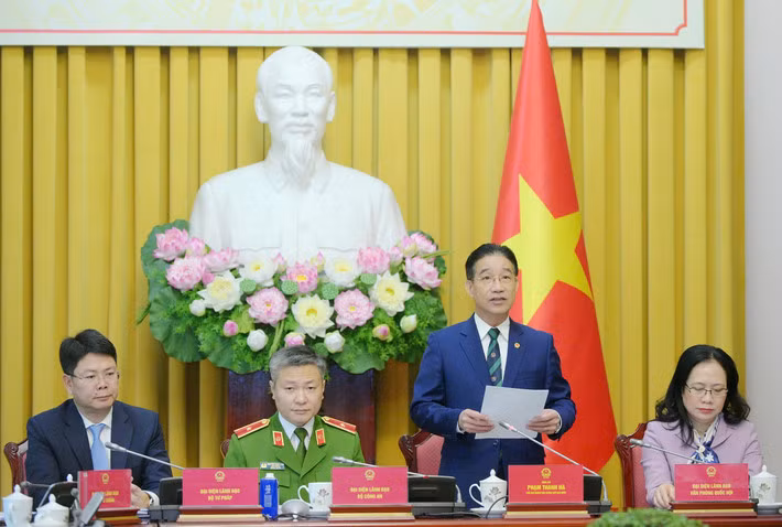 Công bố Luật Dữ liệu, Luật Phòng cháy, chữa cháy và cứu nạn cứu hộ và Luật Phòng, chống mua bán người (sửa đổi) -0