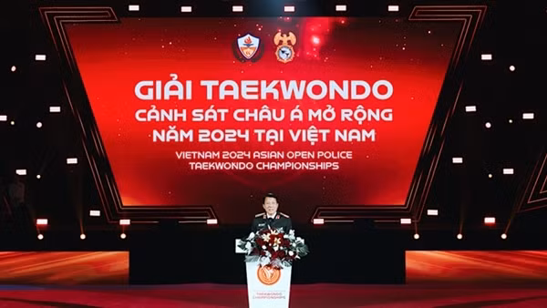 Ấn tượng giải Taekwondo Cảnh sát châu Á mở rộng năm 2024