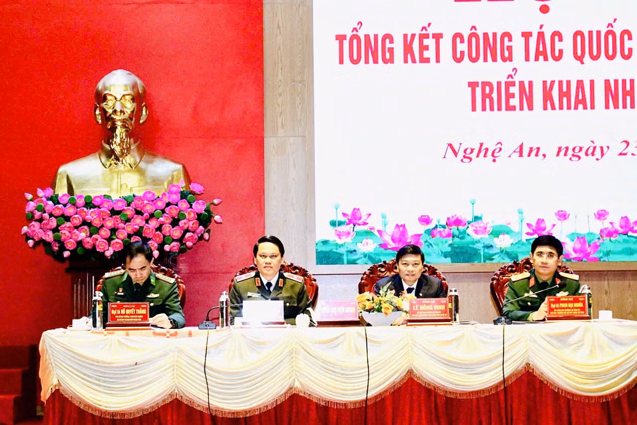 Bảo đảm quốc phòng, an ninh góp phần phát triển kinh tế-xã hội địa phương -0