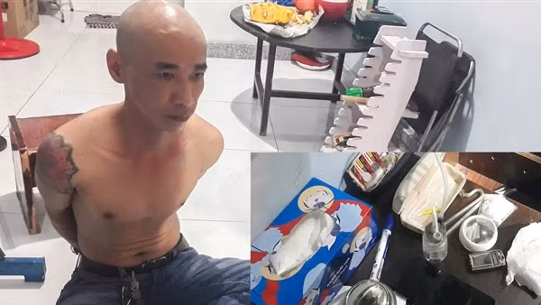 Chủ tiệm hớt tóc bị bắt vì mua bán ma túy