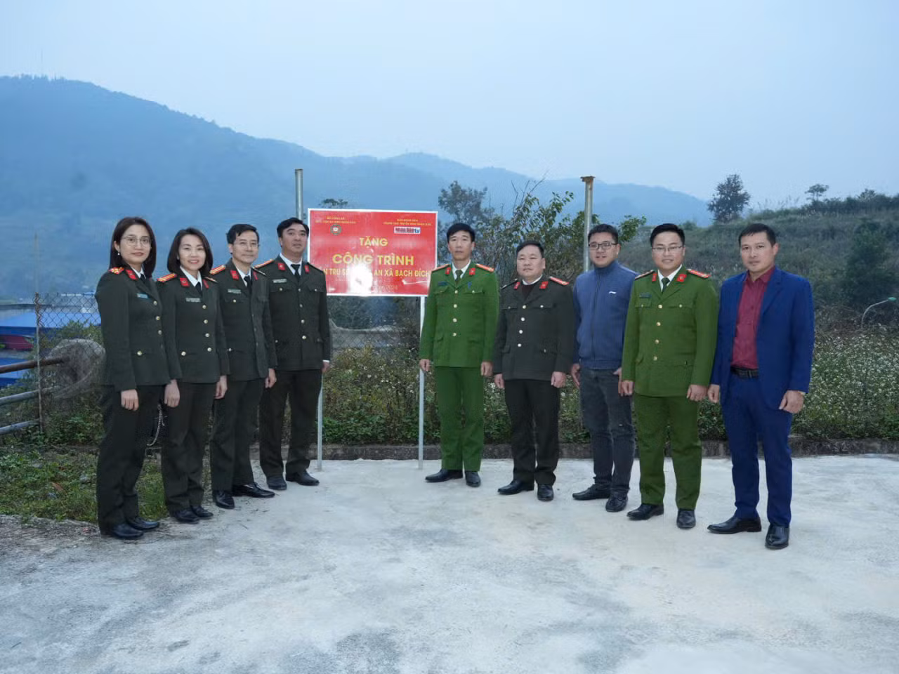 Học viện ANND mang nhiều công trình an sinh ý nghĩa đến với vùng biên cương Tổ quốc -0