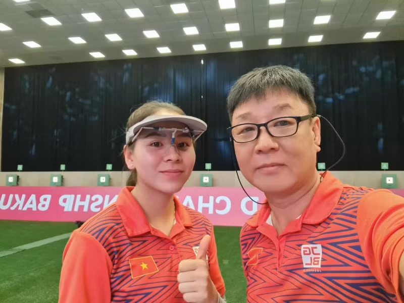 Trịnh Thu Vinh - xạ thủ của CAND dẫn đầu danh sách VĐV tiêu biểu năm 2024 -0