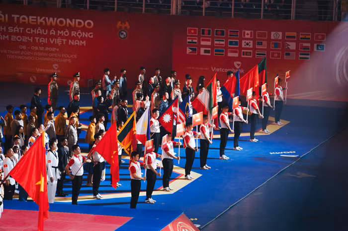 Ấn tượng giải Taekwondo Cảnh sát châu Á mở rộng năm 2024 -4