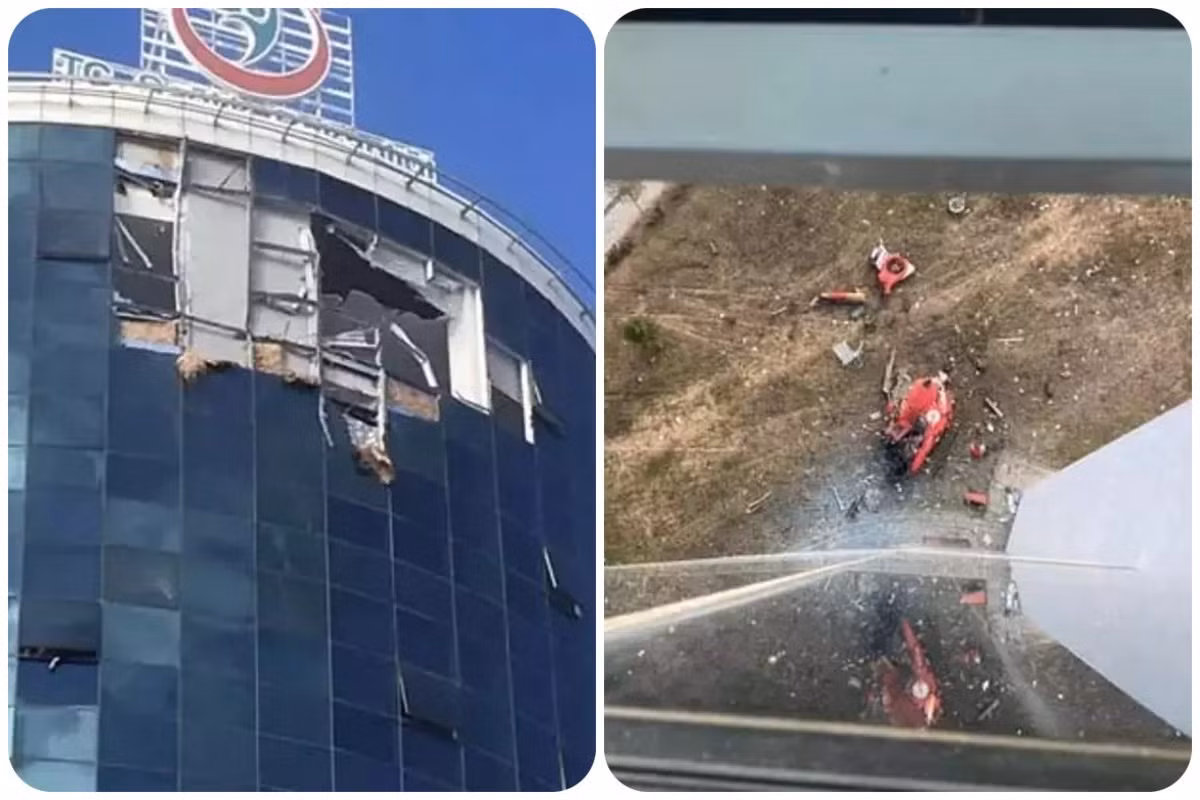 Trực thăng cứu hộ va chạm với tòa nhà bệnh viện, 4 người thiệt mạng -0