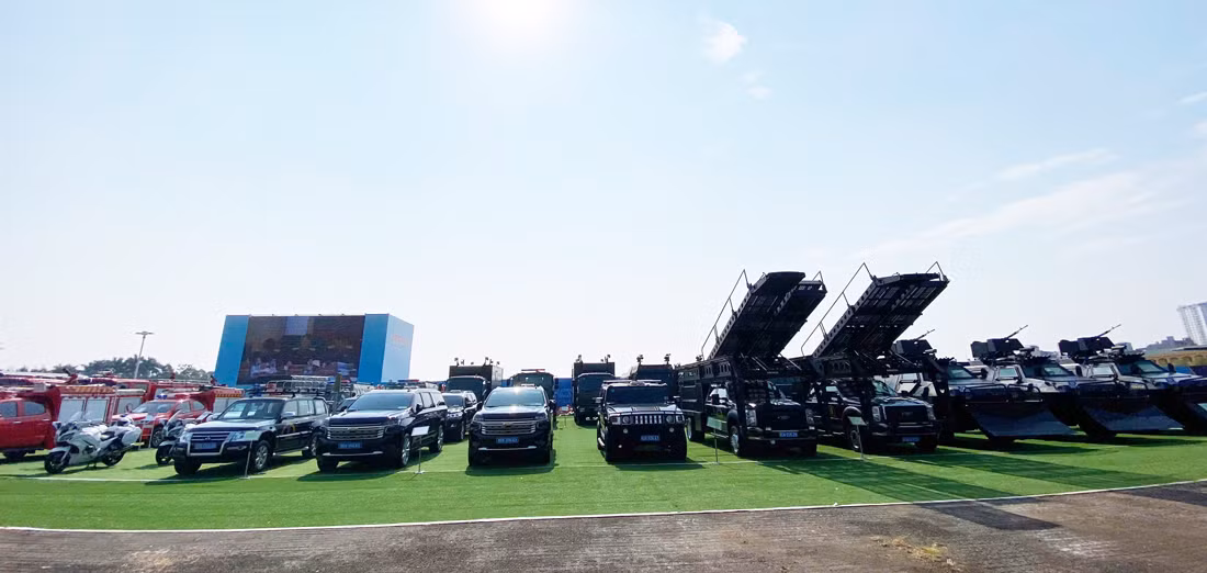 Bộ Công an tham gia Triển lãm Quốc phòng với nhiều sản phẩm mang tính ứng dụng thị trường năng động -0