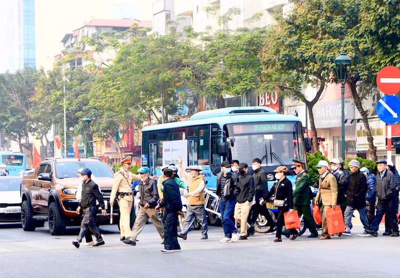Công an TP Hà Nội bảo đảm an ninh, an toàn chuỗi sự kiện kỷ niệm 80 năm Ngày thành lập Quân đội nhân dân -0