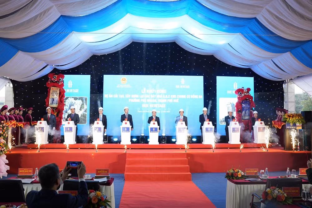 Khu Chung cư Đống Đa xuống cấp nghiêm trọng ở trung tâm TP Huế chính thức được cải tạo, xây dựng -0