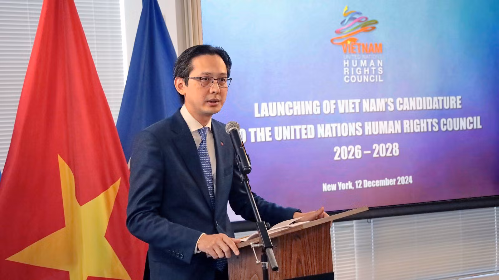 Việt Nam công bố tái ứng cử Hội đồng Nhân quyền Liên hợp quốc nhiệm kỳ 2026-2028 -0