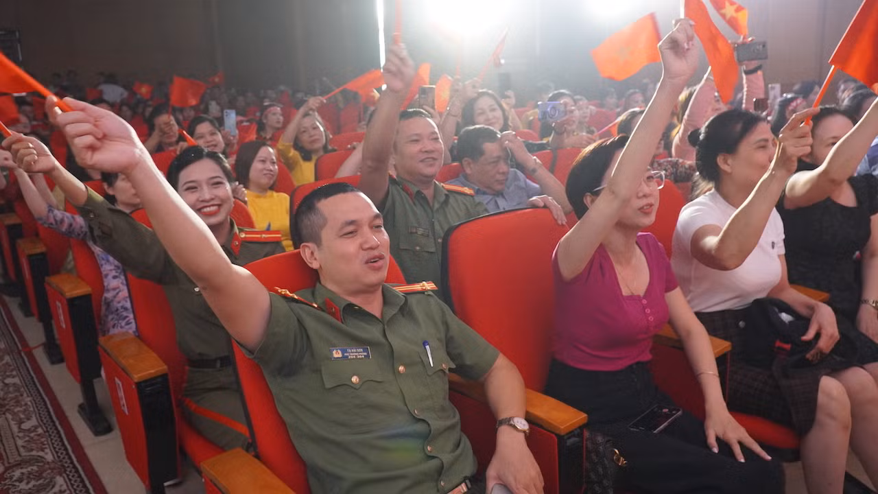 Sôi nổi Hội thi “Dân vũ thể thao” lần thứ nhất Cục Hậu cần -1