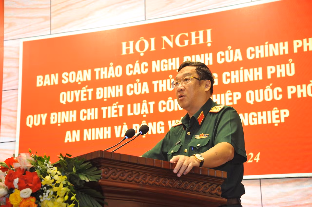 Khẩn trương hoàn thiện văn bản hướng dẫn thực hiện Luật công nghiệp quốc phòng, an ninh và động viên công nghiệp -0