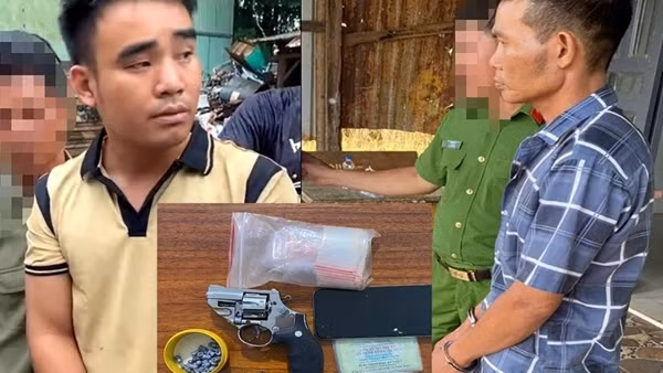 Phát hiện súng đạn tại nơi ở của đối tượng mua bán trái phép ma túy