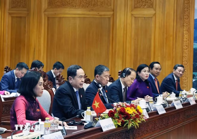 Hợp tác giữa Quốc hội Việt Nam-Lào ngày càng đi vào chiều sâu, đơm hoa kết trái -0