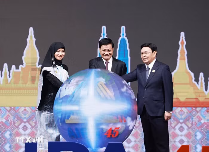 Chính thức khai mạc Đại hội đồng liên Nghị viện ASEAN lần thứ 45 -0