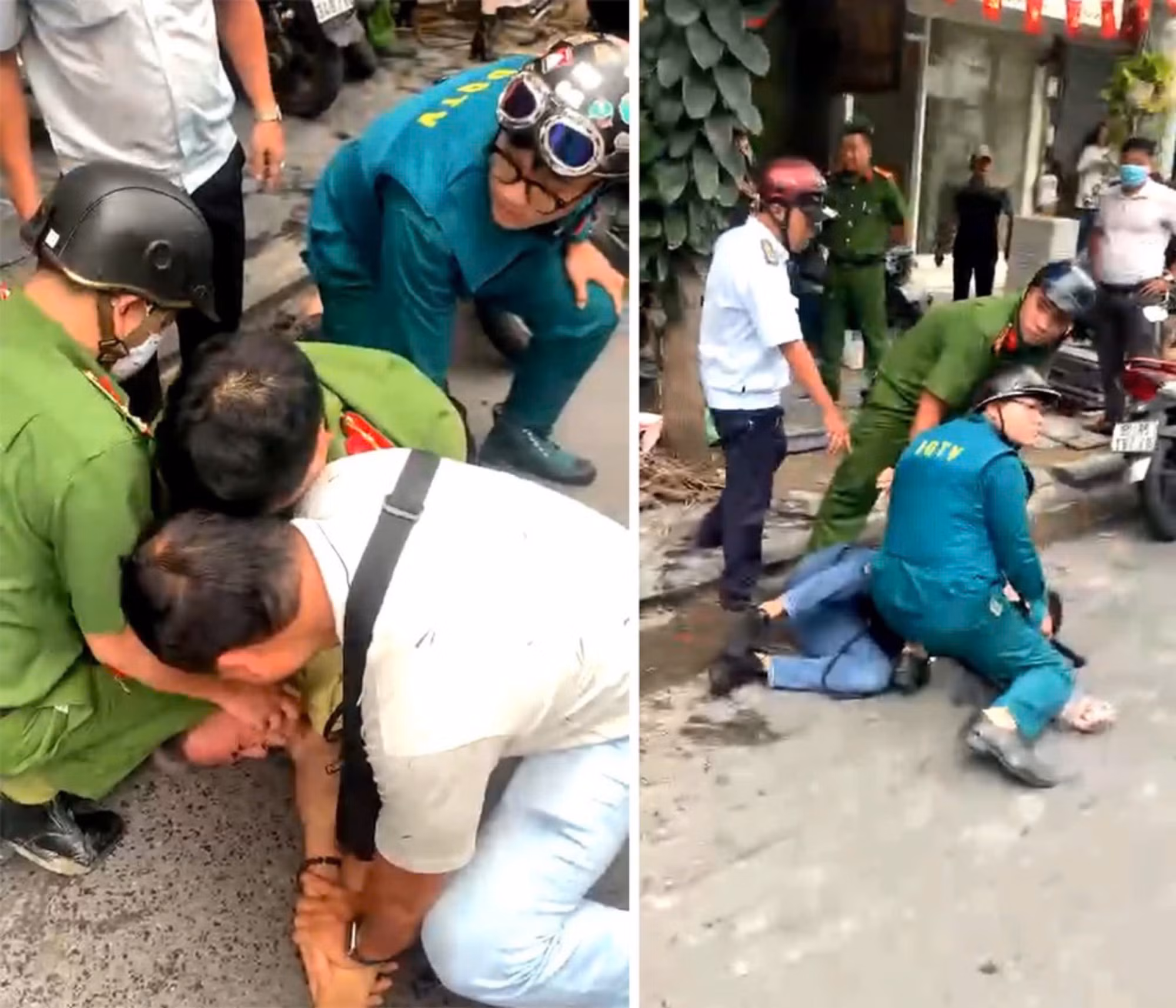 Dùng sà beng đuổi đánh chống người thi hành công vụ -0