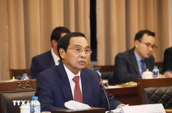 Thủ tướng: Quan hệ hợp tác toàn diện Việt-Lào có một không hai trên thế giới -0