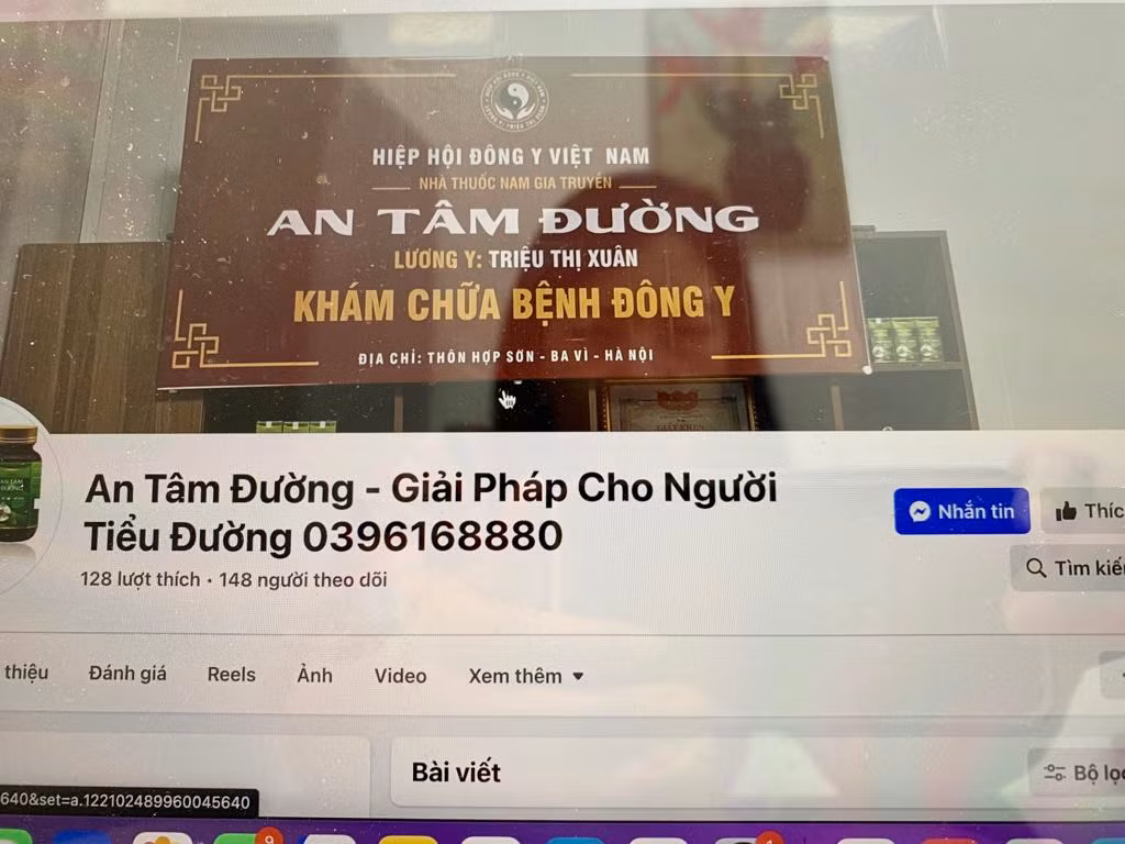 An tâm đường quảng cáo gây hiểu nhầm như thuốc chữa bệnh -0