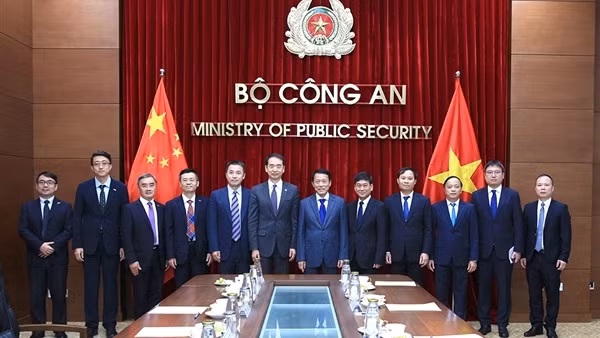 Việt Nam – Trung Quốc không ngừng đẩy mạnh hợp tác trên lĩnh vực an ninh, thực thi pháp luật