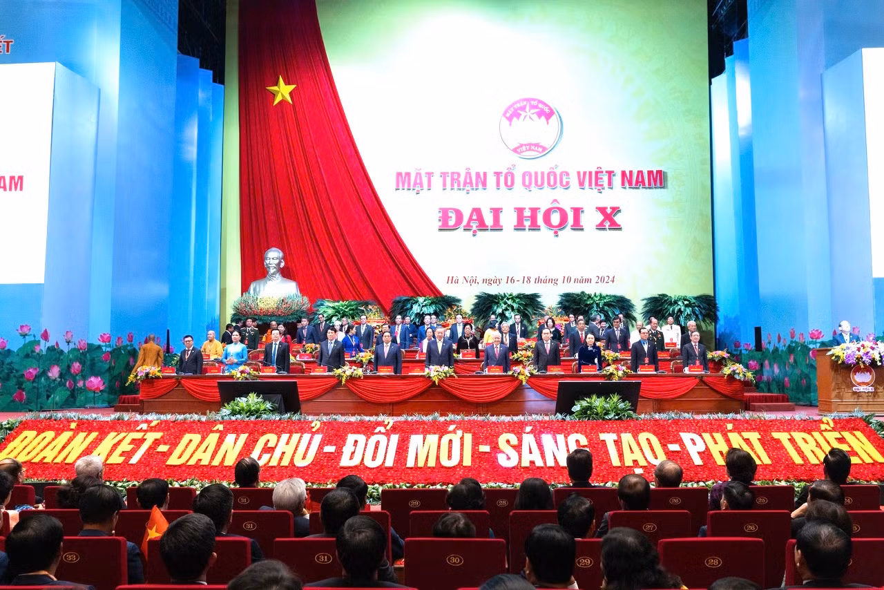 Khai mạc trọng thể Đại hội đại biểu toàn quốc MTTQ Việt Nam lần thứ X -0