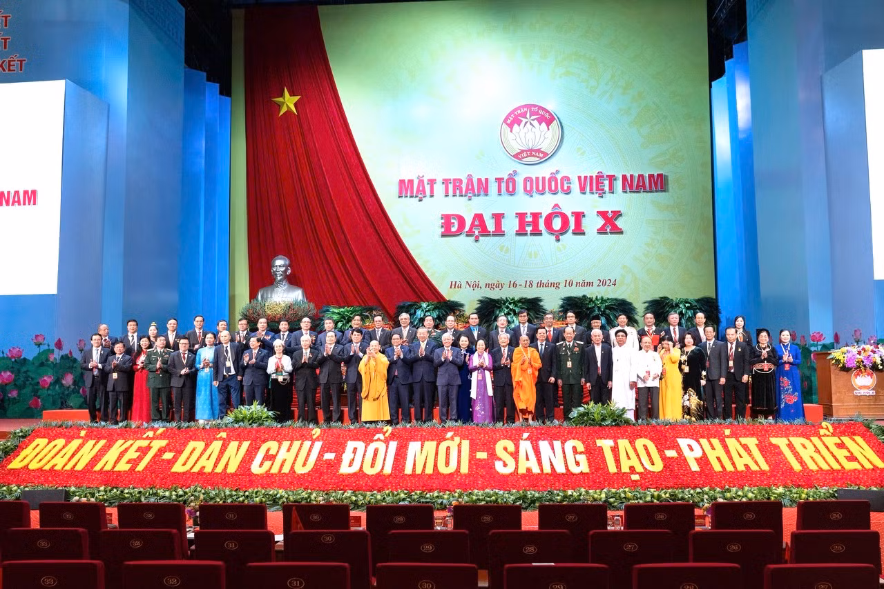 Tổng Bí thư, Chủ tịch nước Tô Lâm phát biểu chỉ đạo tại Đại hội đại biểu toàn quốc MTTQ Việt Nam lần thứ X -0