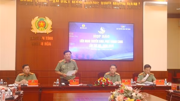 Sẵn sàng cho Lễ khai mạc Liên hoan Truyền hình - Phát thanh CAND lần thứ XIV