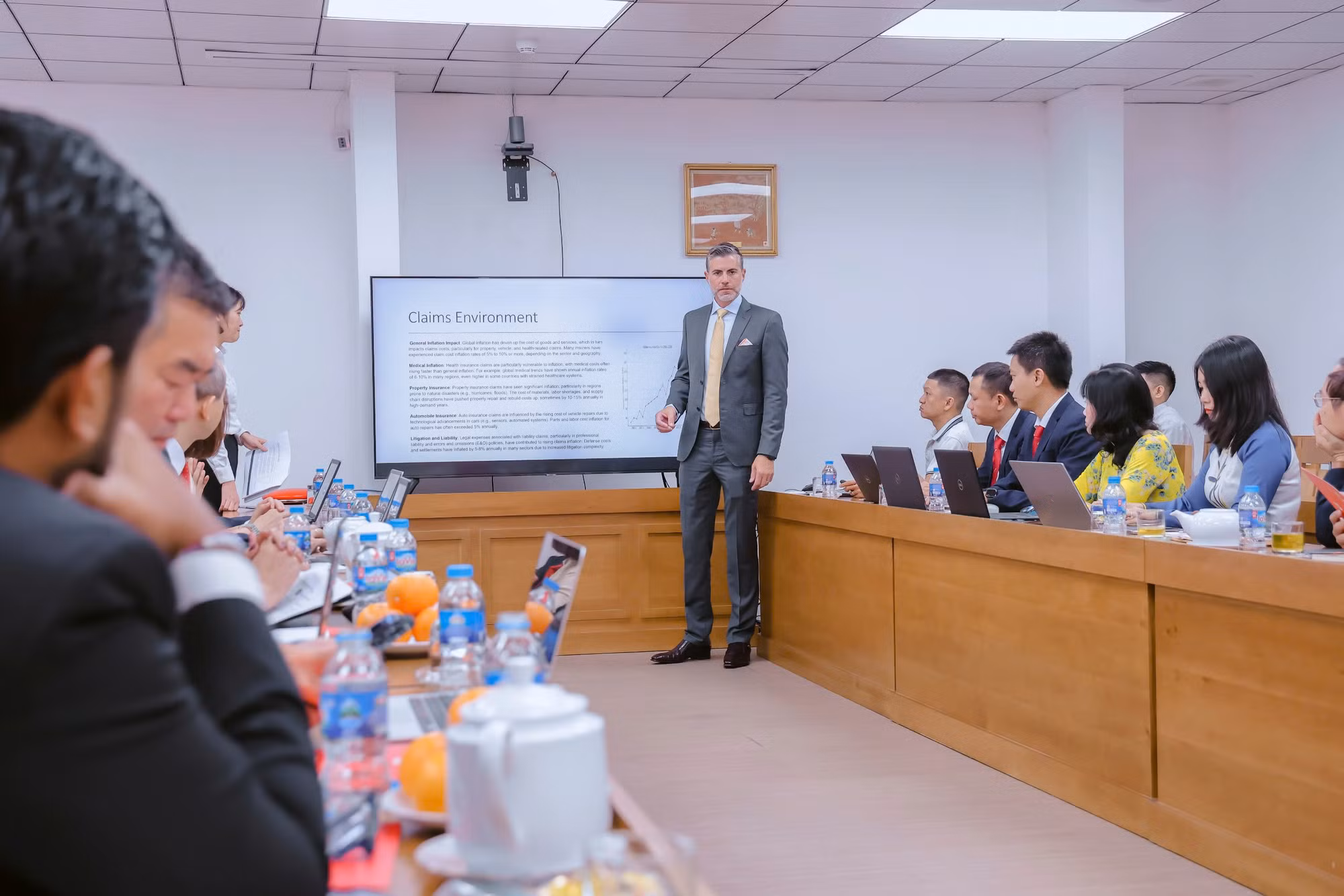 Tổng công ty CP Bảo Minh ký hợp tác với Phòng Thương mại Mỹ-Á và doanh nghiệp Bảo hiểm Hoa Kỳ -0