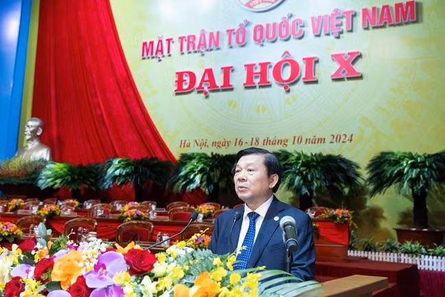 Phiên làm việc đầu tiên Đại hội đại biểu toàn quốc MTTQ Việt Nam lần thứ X, nhiệm kỳ 2024-2029 -0