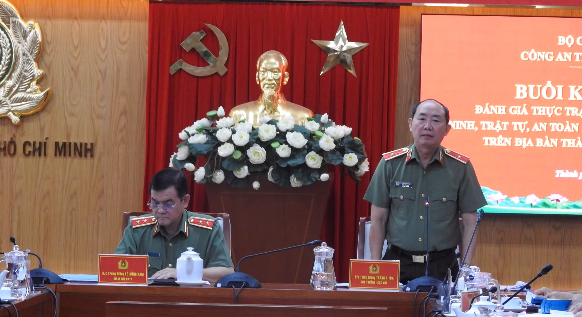 Khảo sát, đánh giá thực trạng mô hình bảo đảm ANTT trên địa bàn TP Hồ Chí Minh -0