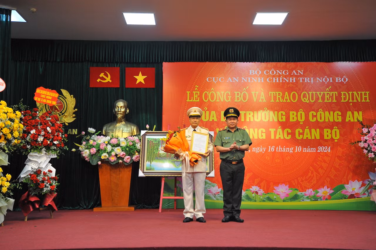 Cục An ninh chính trị nội bộ, Bộ Công an có tân Phó cục trưởng -0