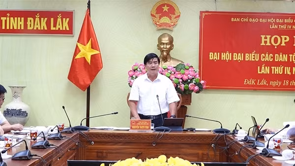 333 đại biểu dân tộc thiểu số tiêu biểu tham dự Đại hội Đại biểu các dân tộc thiểu số tỉnh Đắk Lắk lần thứ IV, năm 2024