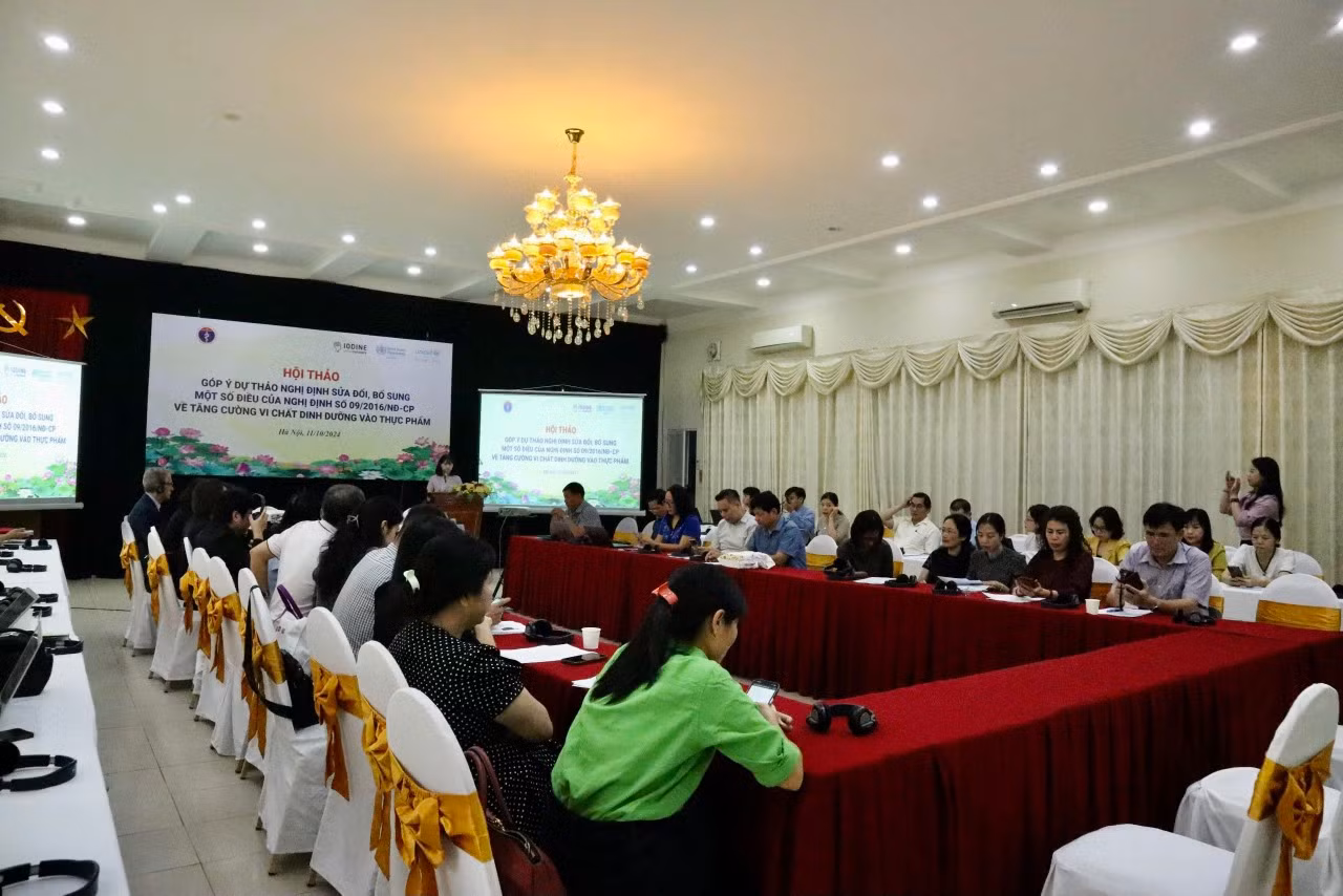 Việt Nam trong nhóm 26 nước thiếu hụt i-ốt, cần thiết bổ sung vi chất dinh dưỡng vào thực phẩm -0