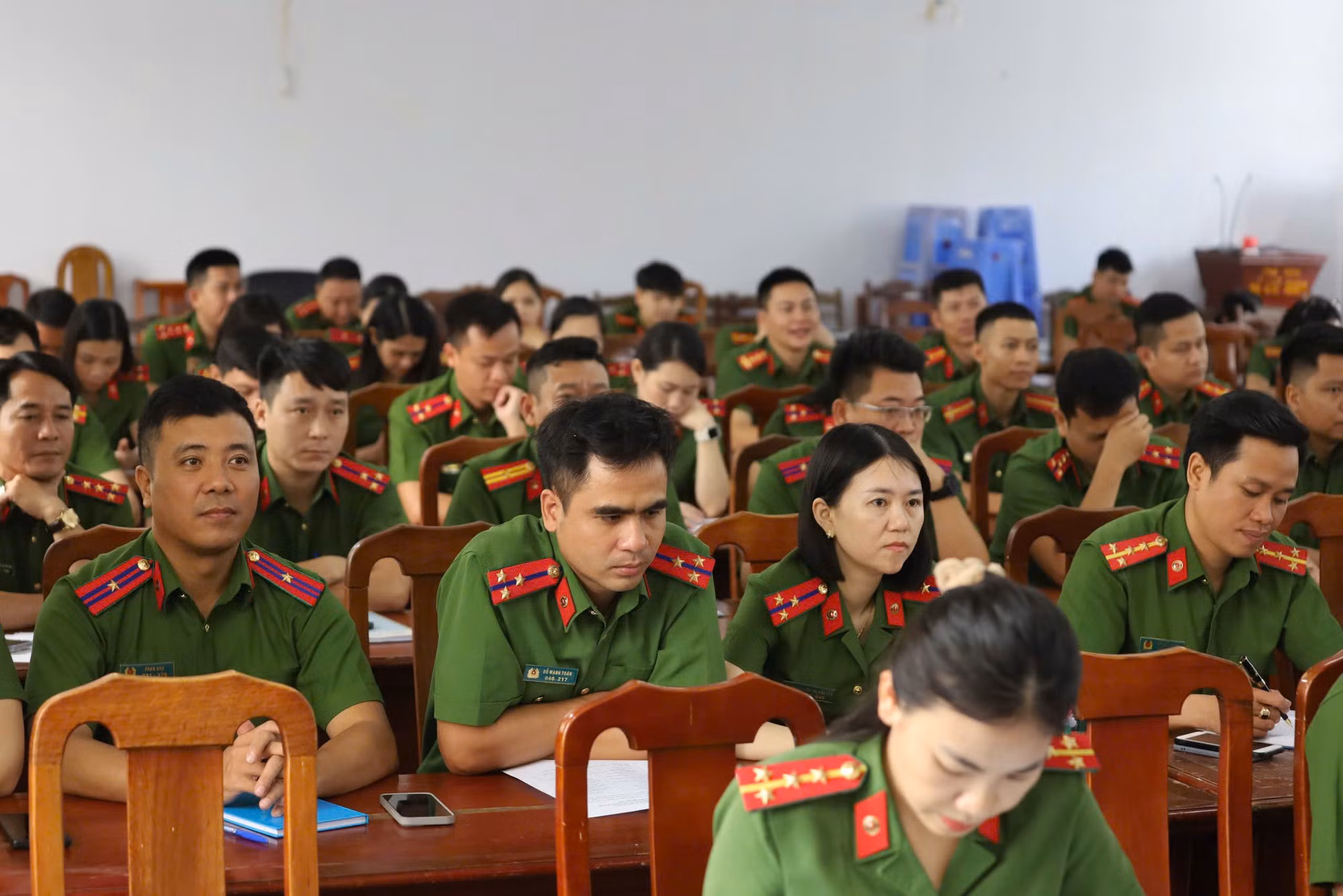 Bộ Tư lệnh Cảnh sát cơ động tập huấn nghiệp vụ cho cán bộ Công đoàn chủ chốt -0