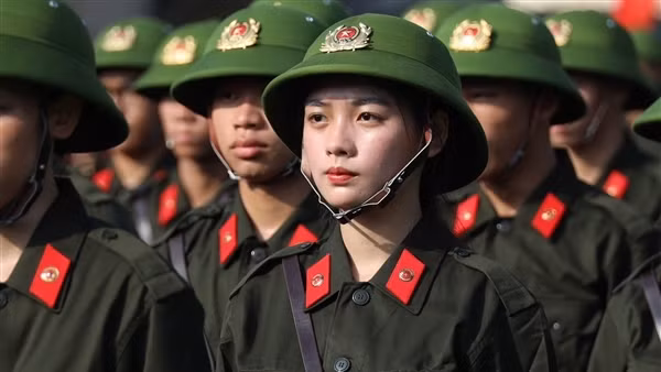 1.380 học viên các trường CAND huấn luyện đầu khoá tại Bộ Tư lệnh Cảnh sát cơ động
