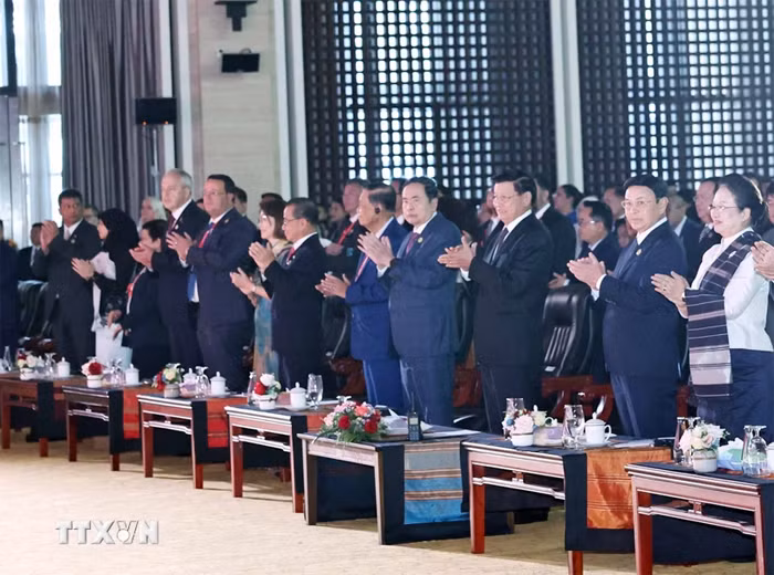 Chính thức khai mạc Đại hội đồng liên Nghị viện ASEAN lần thứ 45 -0