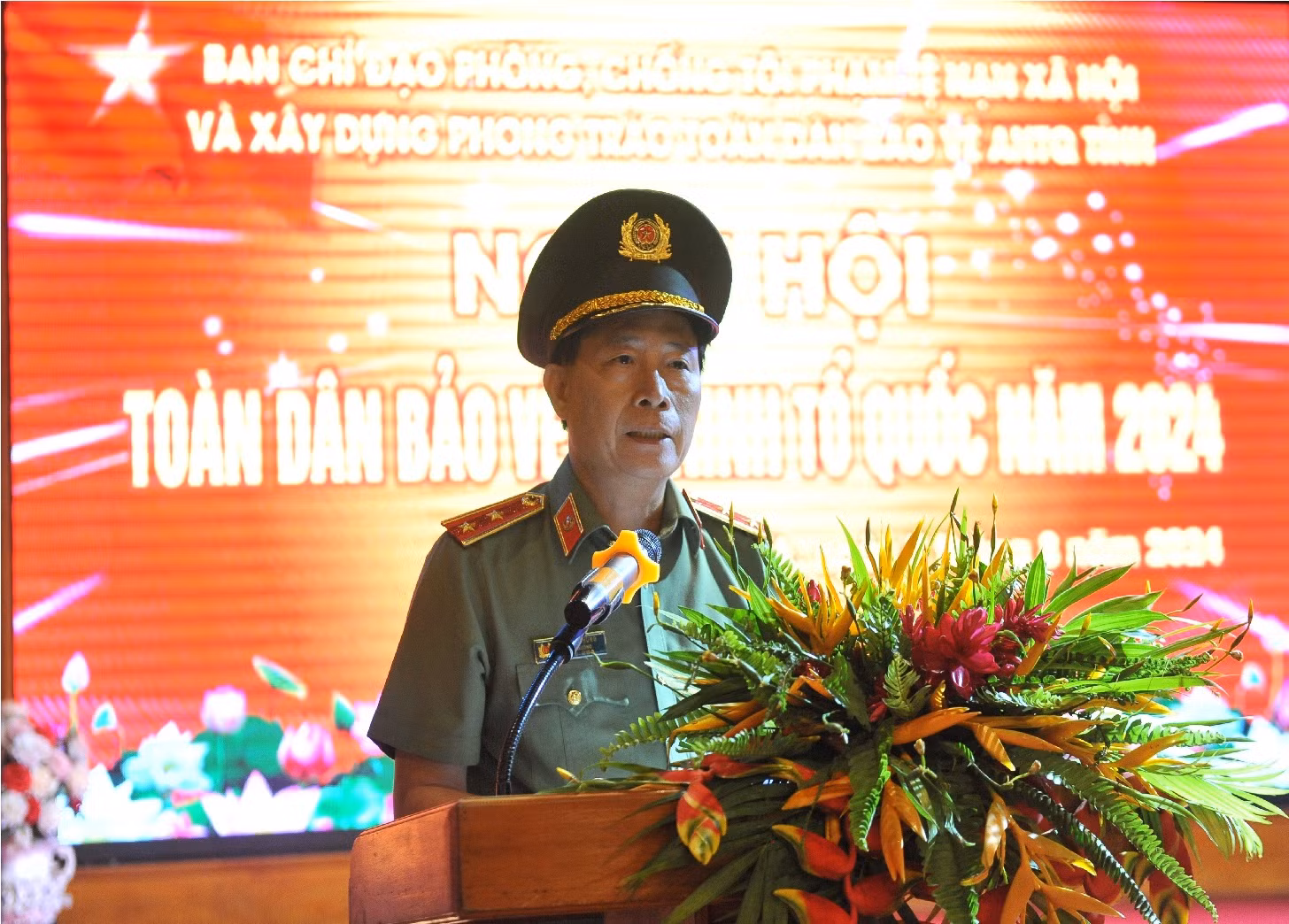 Thứ trưởng Lê Quốc Hùng dự Ngày hội Toàn dân bảo vệ an ninh Tổ quốc tại Đắk Lắk -0
