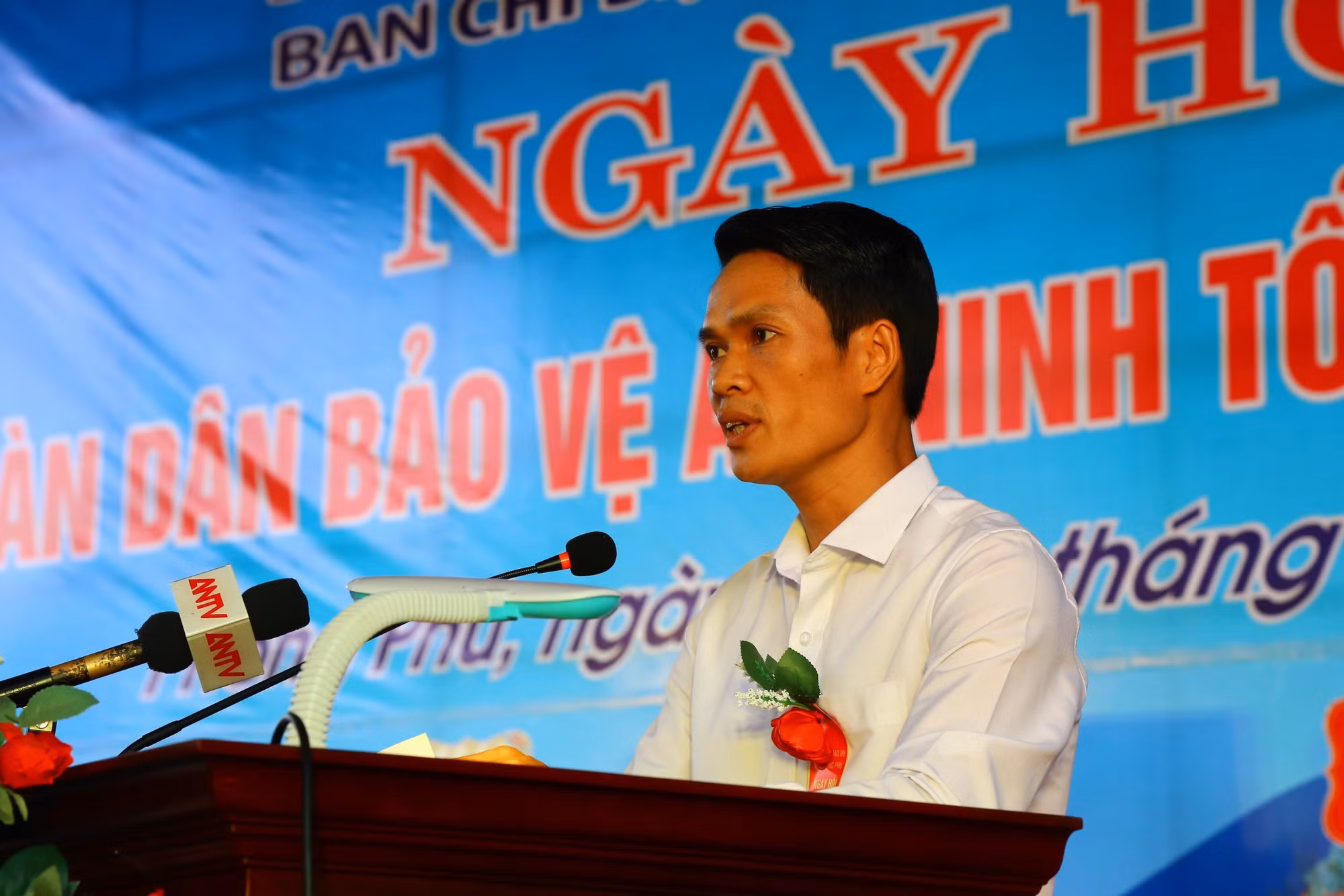 Nô nức Ngày hội toàn dân bảo vệ an ninh Tổ quốc tại xã Phong Phú- cái nôi văn hóa của vùng Mường Bi -0